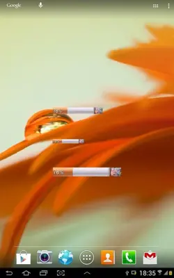 Cigarette Battery Widget android App screenshot 2